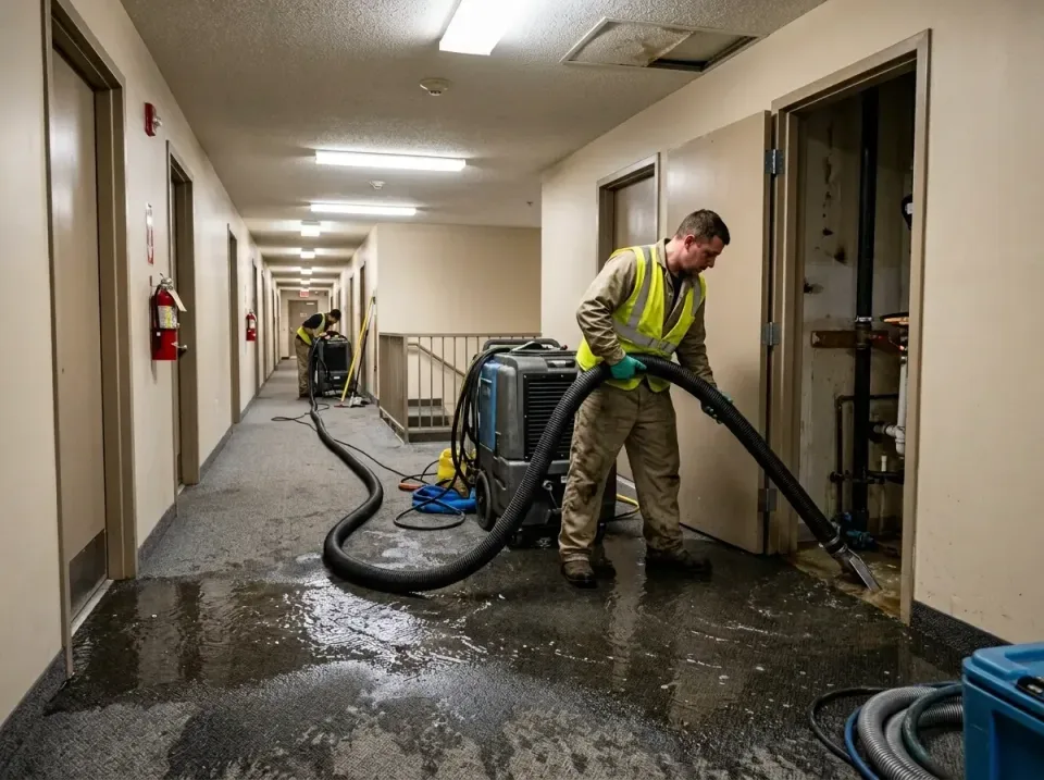 multi-unit-apartment-hallway-f-005 — frequently asked questions, Emergency Burst Pipe Water Extraction & Removal in Plantati…
